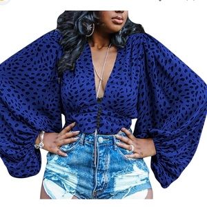 Leopard Blouse